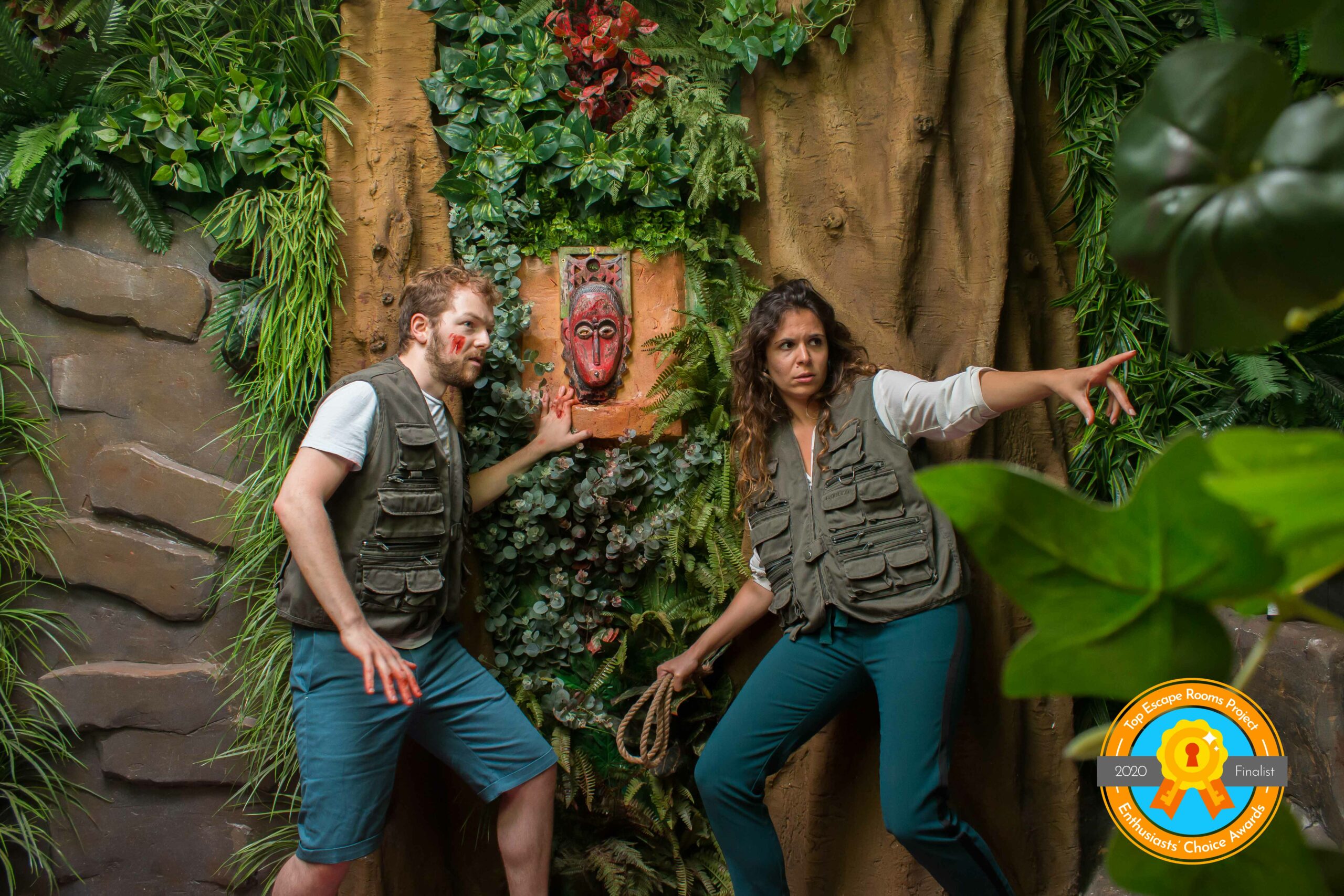 Photo de l'escape game d'horreur Cannibal Island de The Quest Factory à Paris