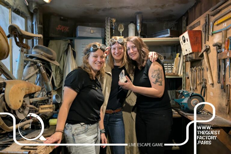 Escapeblog chez The Quest Factory sur Descente sous Tension
